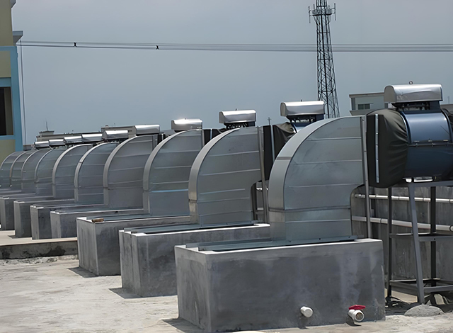 Az RVE32 sorozat alkalmazása kazánventilátor-rendszerben